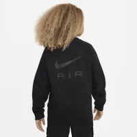 Nike Air Big детские свитшот цвет черный