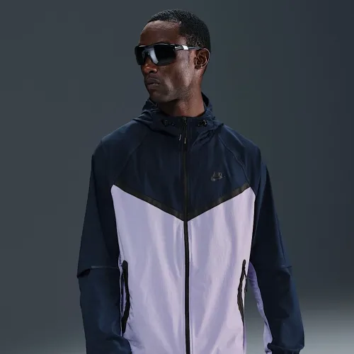 Nike Tech мужские Woven Куртка цвет фиолетовый