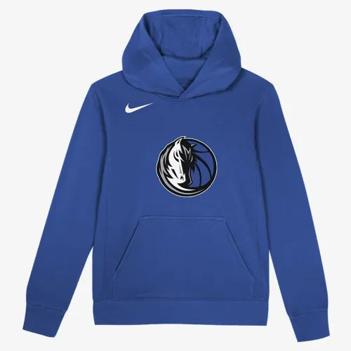 Dallas Mavericks Club Little дитячі Nike NBA Pullover Толстовка з капюшоном блакитний