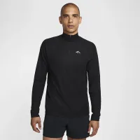 Nike Trail мужские Dri-FIT 1/2-Zip Mid Layer Top цвет черный