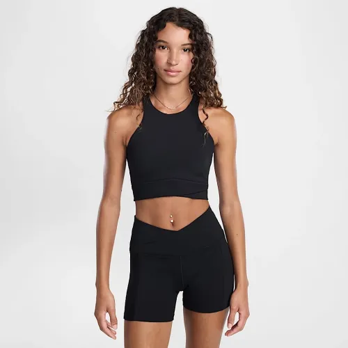 Nike One Twist женская Light-Support Lightly Lined High-Neck Sports Bra цвет черный