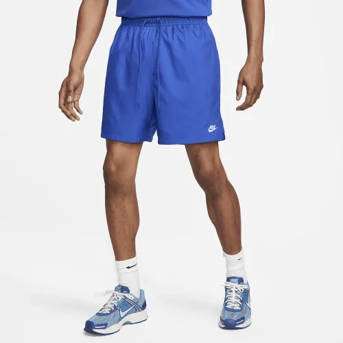 Nike Club мужские Woven Flow шорты синий