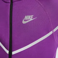 Nike Sportswear Tech Fleece Big дитячі (для хлопчиків) Reflective Full-Zip Толстовка з капюшоном колір фіолетовий