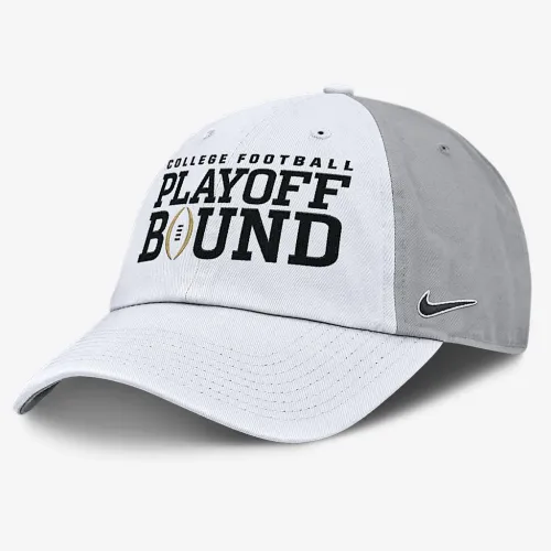 Boise State Broncos 2025 College Football Playoff Bound Club мужские Nike College Adjustable Hat цвет белый