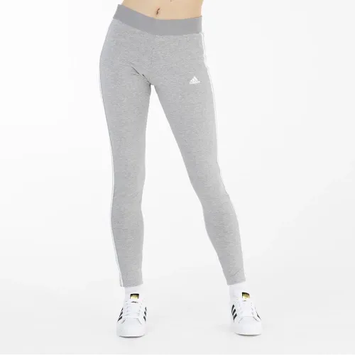 Лосины adidas Loungewear Essentials 3-Stripes лосины GV6017 - Серые