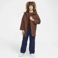 Nike Sportswear Metro Ground Big дитячі Parka колір коричневий
