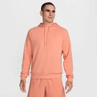 Nike Primary Fleece чоловічі Dri-FIT UV Pullover Performance Толстовка з капюшоном Orange