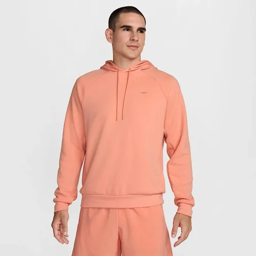 Nike Primary Fleece чоловічі Dri-FIT UV Pullover Performance Толстовка з капюшоном Orange