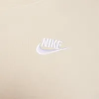 Nike Sportswear Club Fleece жіноча Pullover Толстовка з капюшоном (великі розміри) колір коричневий