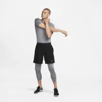 Nike Pro чоловічі Dri-FIT Tight Short-Sleeve Fitness Top колір сірий