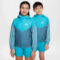 Nike Sportswear Windrunner Big дитячі Hooded Repel Куртка колір зелений