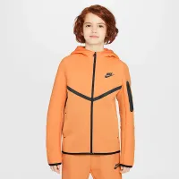 Nike Sportswear Tech Fleece Big дитячі Full-Zip Толстовка з капюшоном Orange