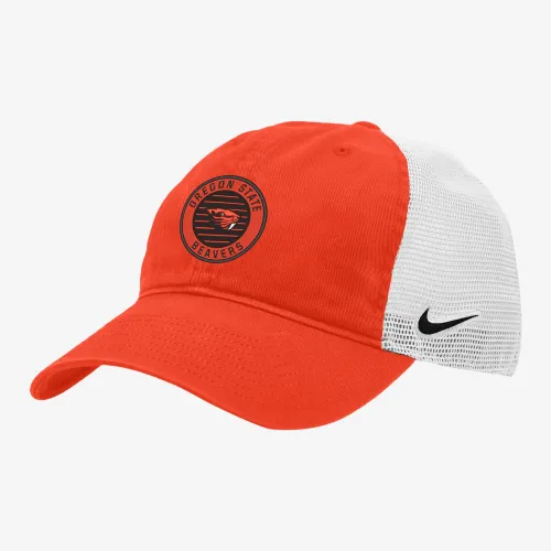 Oregon State Heritage86 Nike College Trucker Hat Orange