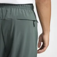 Nike Unlimited мужские Dri-FIT Zippeцвет красный Cuff Versatile Pants цвет зеленый