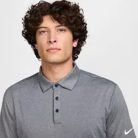 Nike Tour мужские Dri-FIT Heatheцвет красный для гольфа Polo цвет черный