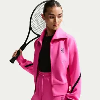 Nike Advantage женская Dri-FIT Full-Zip Tennis Куртка Pink