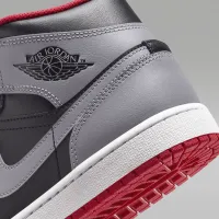 Nike Air Jordan 1 Mid чоловічі Кросівки колір чорний