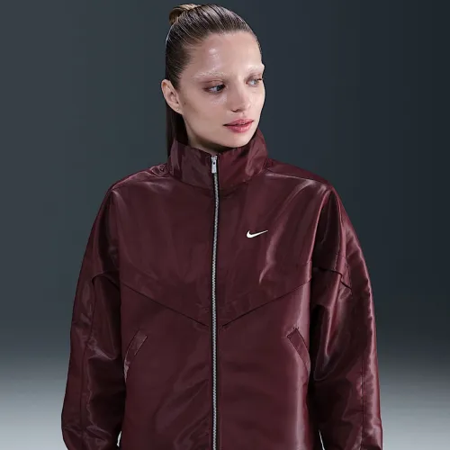 Nike Sportswear Windrunner женская Shine Куртка цвет красный