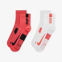 Nike Multiplier Running Ankle носки (2 Pair) многоцветный