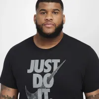 Nike чоловічі Dri-FIT Short-Sleeve Fitness футболка колір чорний