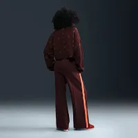 Nike Naomi Osaka женская С высокой Талией Loose Knit Pants цвет красный