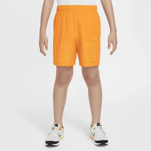 Nike Multi Big дитячі Woven тренувальні шорти Orange