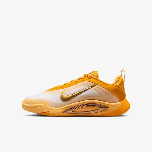 Nike A'One A'ja Wilson Big дитячі баскетбольні Кросівки колір коричневий