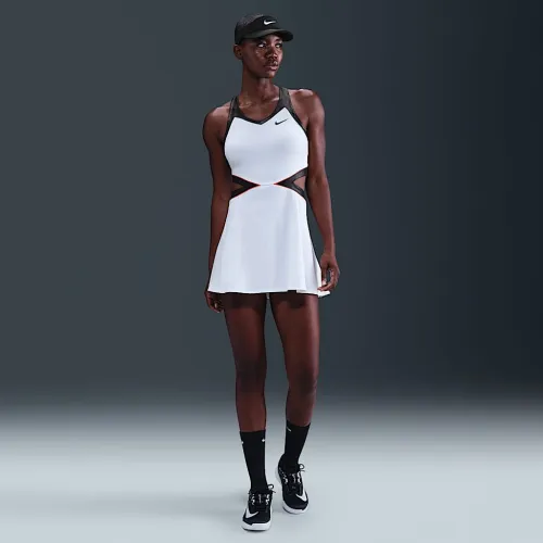 NikeCourt Slam женская Dri-FIT Tennis Костюм цвет белый