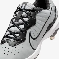 Nike Alpha Huarache Varsity 4 Low мужские бейсбольные бутсы цвет серый