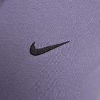 Nike Sportswear Essential женская Short-Sleeve Polo Top цвет фиолетовый