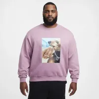 Nike SB Skate Fleece Crew цвет фиолетовый