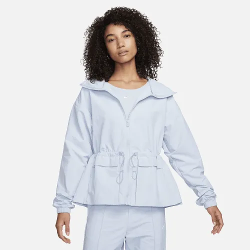 Nike Sportswear Everything Wovens жіноча оверсайз Hooded Куртка блакитний