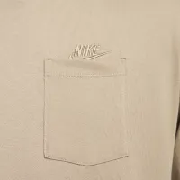 Nike Sportswear Premium Essentials чоловічі Long-Sleeve Pocket футболка колір коричневий