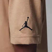 Nike Jordan Big дитячі Embroideколір червоний футболка колір коричневий