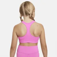 Nike Swoosh Big дитячі (Girls') Sports Bra Pink