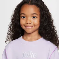 Nike Essentials Little детские 2-Piece Crew набор цвет фиолетовый