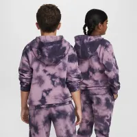 Nike Sportswear Club Fleece Big дитячі Толстовка з капюшоном колір фіолетовий