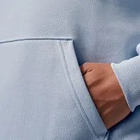 Nike Jordan Brooklyn Fleece мужские оверсайз Pullover Толстовка с капюшоном синий