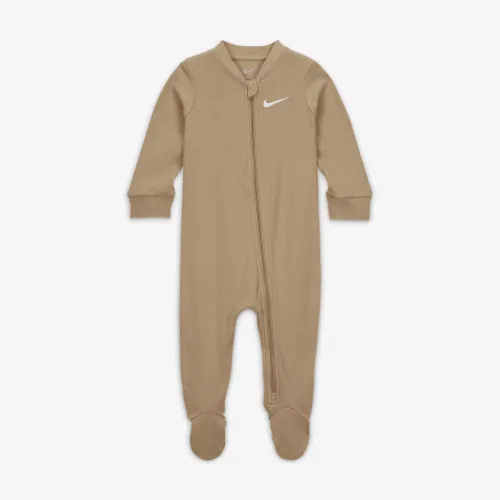 Nike Essentials Footed Coverall Baby Coverall цвет коричневый