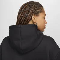 Nike Sportswear Tech Fleece женская оверсайз Толстовка с капюшоном цвет черный