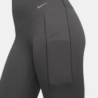 Nike Universa жіноча Medium-Support З високою талією 7/8 лосіни з кишенямиколір коричневий