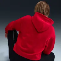 Nike Sportswear Tech Fleece женская оверсайз Толстовка с капюшоном цвет красный