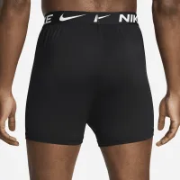 Nike Dri-FIT Essential Micro чоловічі Knit Boxer (3 пари) колір чорний