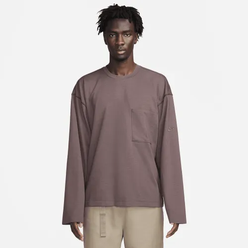 Nike Sportswear Dri-FIT Tech Pack чоловічі Long-Sleeve Top колір коричневий