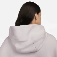 Nike Sportswear Phoenix Fleece женская Over-оверсайз Pullover Толстовка с капюшоном цвет фиолетовый