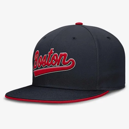 Boston колір червоний Sox True чоловічі Nike Dri-FIT MLB Fitted Hat блакитний