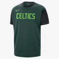 Boston Celtics Courtside City Edition мужские Nike NBA футболка цвет зеленый