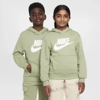 Nike Sportswear Club Fleece Big дитячі Толстовка з капюшоном колір зелений