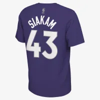 Pascal Siakam Raptors Earned Edition Men's Nike NBA T-Shirt