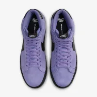 Nike SB Zoom Blazer Mid Skate Кросівки колір фіолетовий